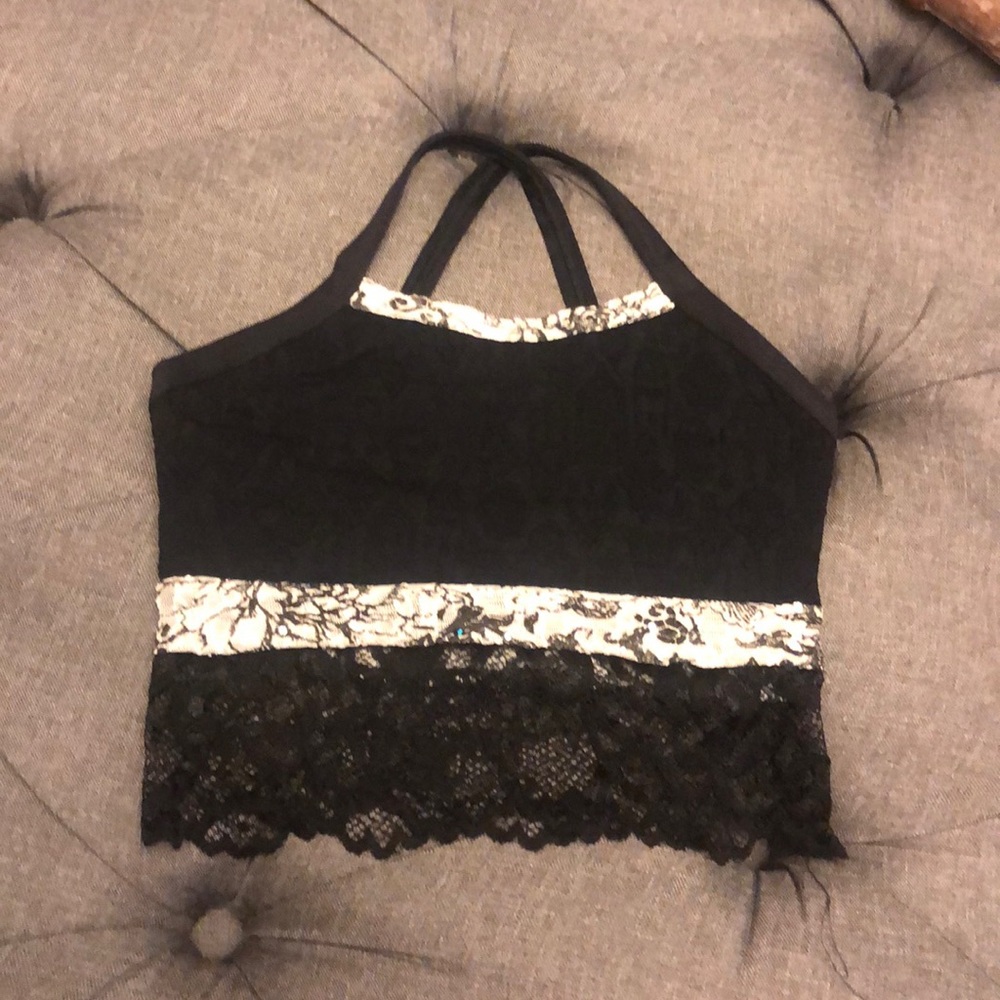 Girls dance wear top